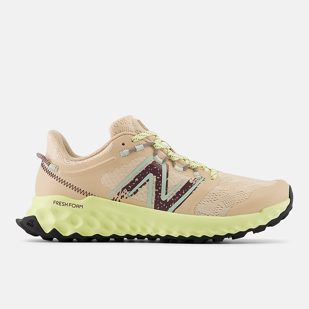 New Balance FRESH FOAM Garo&eacute; Shoes Dark Vintage Rose with Licorice and Limelight